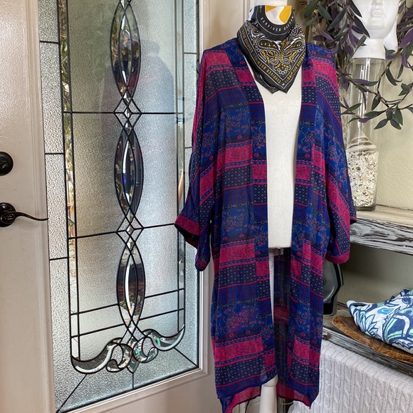 Chiffon kimono - Picture 2 of 2